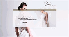 Desktop Screenshot of inasbridalalterations.com